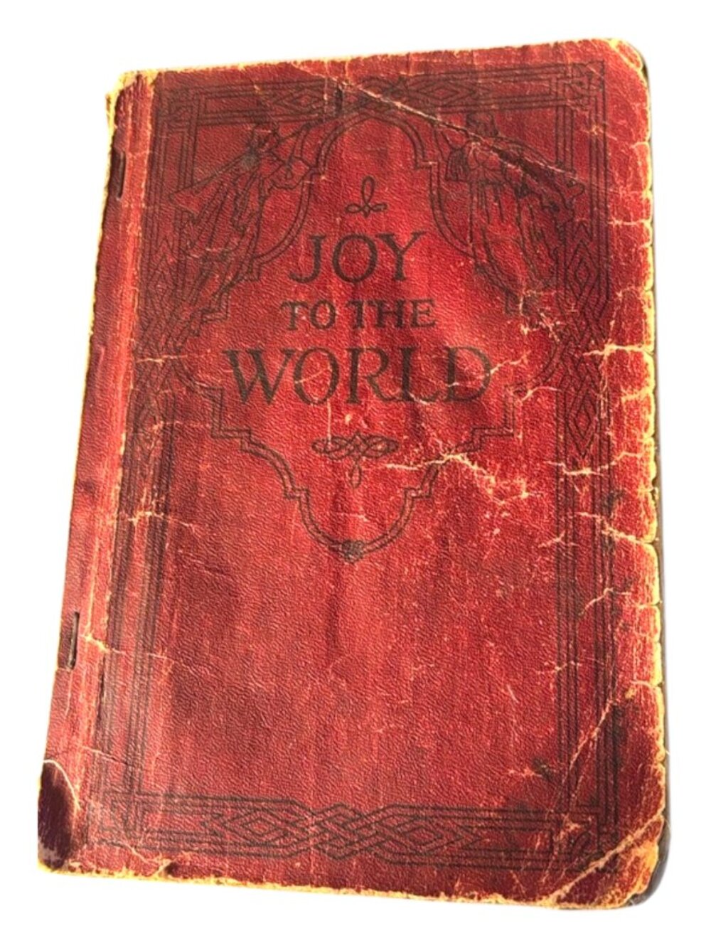 Vintage Antique 1915 “Joy To The World” Hymnal Book Dark Academia Cottagecore
